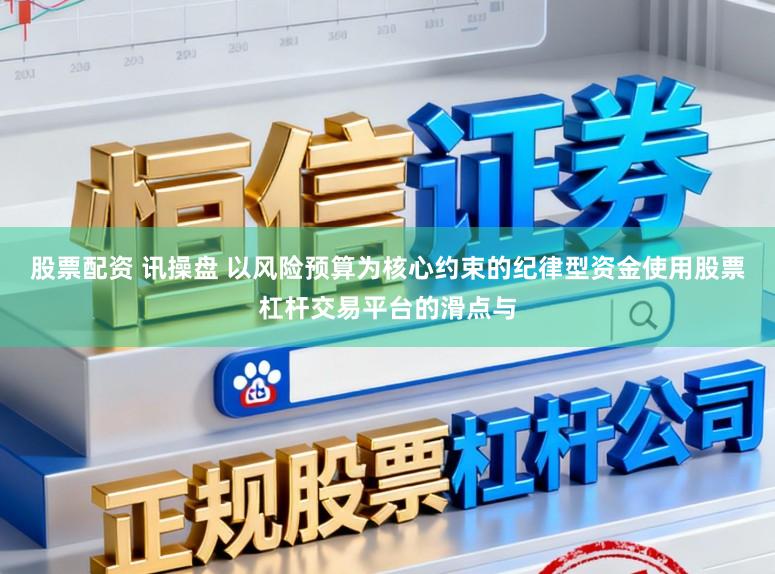股票配资 讯操盘 以风险预算为核心约束的纪律型资金使用股票杠杆交易平台的滑点与