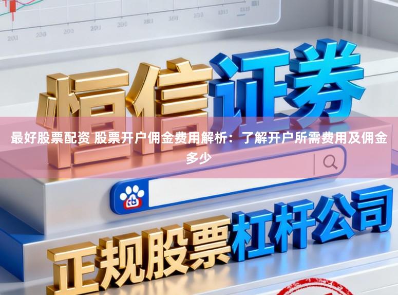 最好股票配资 股票开户佣金费用解析：了解开户所需费用及佣金多少