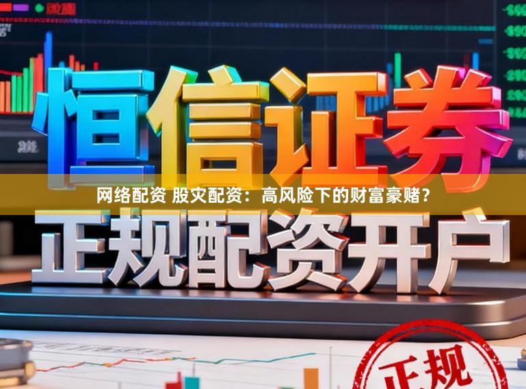 网络配资 股灾配资：高风险下的财富豪赌？
