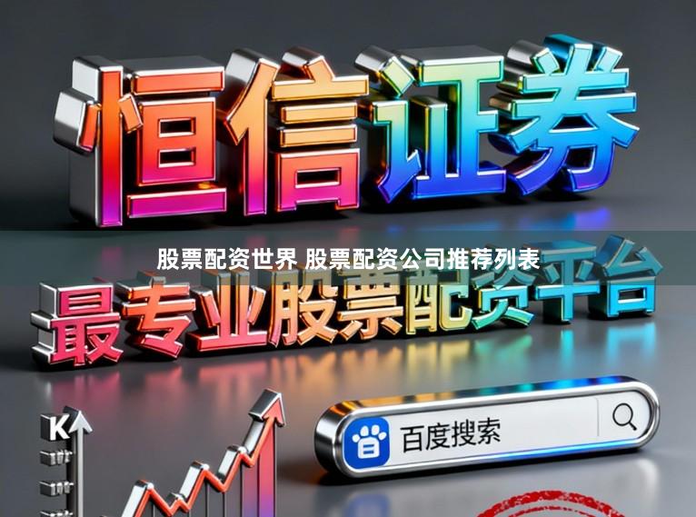 股票配资世界 股票配资公司推荐列表